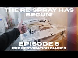 The Re-Spray Has Begun! - Range Rover Classic Restoration - Ep 6