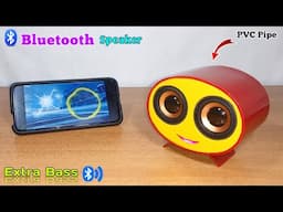 How to Make a Bluetooth Speaker With PVC Pipe || Make it at Very Low Cost | Amazing Speaker