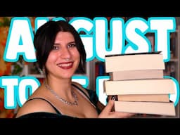 all the books I'm reading in august || AUGUST TBR