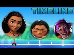 The Complete Moana Timeline | Channel Frederator