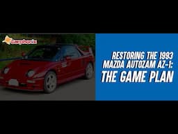 Restoring The 1993 Mazda Autozam AZ-1 | Carphonix Car Audio | London Ontario Car Audio Experts