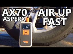 AsperX AX70: A Portable Tire Inflator That Delivers On Its Promises!