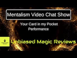 Mentalism Video Chat Show - Your Card in My Pocket