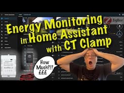 Energy Monitoring in Home Asistant with CT Clamp