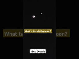 SPACE ODDITY: What is Beside the Moon?