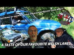 CHECKING OUT NORTH WALES LANES | Can we get over the bridge? | WHERE'S DORA? | D2 offroad | 4WDUK