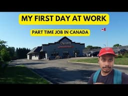 My First Day at work | Part Time Job | International Student | Canada Vlogs Tamil