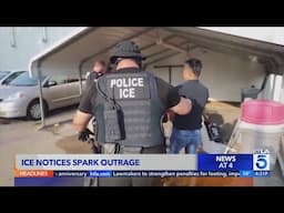 ICE notices posted in West Hollywood spark outrage