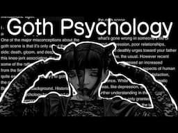 Goth Identity: The Psychological Aspects