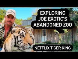 EXPLORING JOE EXOTIC’S ABANDONED ZOO | What’s Left of the Netflix Tiger King’s Former Playground