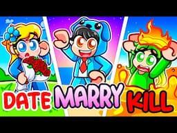 DATE MARRY KILL in Roblox Snapchat!