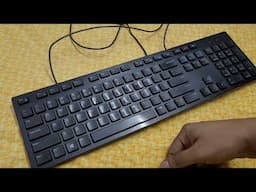 Dell - Wired Multimedia USB Keyboard with Quiet | Chiclet Keys | Spill-Resistant | Black | KB216