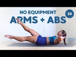 Bodyweight Arms and Ab Workout | Summer Strength Day 20