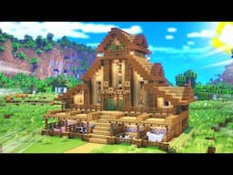 Minecraft: How To Build a Giant Wooden Mansion