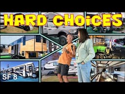 RV COMPANIES DON'T WANT YOU TO KNOW THIS! Soo many Choices! They Won't Like This Video. RV Tours