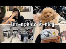 my life is falling apart | life update, shop with me, halloween haul