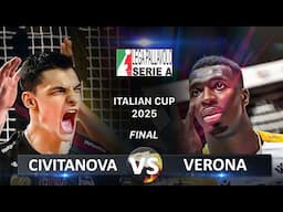 Final: Cucine Lube Civitanova vs Rana Verona | Volleyball SuperLega Coppa Italia 2025