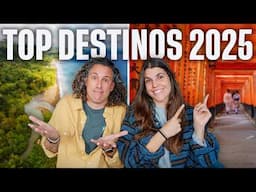 Top 6 DESTINOS para VIAJAR en 2025 (El mejor año para viajar)