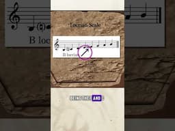 Understanding the Locrian Scale Key Features #shorts