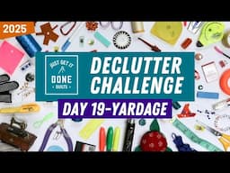 2025 Declutter Challenge   Day 19