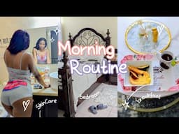 Morning Routine: Breakfast, Skin Care...