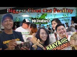 Biggest civet cat breeding Facility! tara pumunta sa Quezon  para sa Nijhero Animal farm tour!