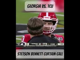 Where does Stetson Bennett rank among your all time favorite Bulldogs??