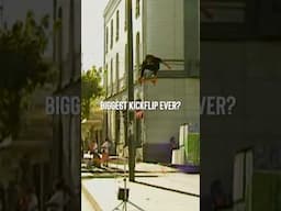 Is This The Biggest Kickflip Ever Done?!  David Gonzalez