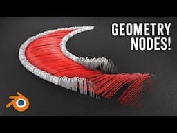 Make EMBROIDERY ANIMATIONS for LOGOS in Blender! | Weave Effect