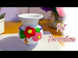 Easy pot decoration || DIY || home decor