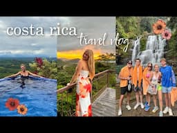 COSTA RICA VLOG! a week long family trip - waterfalls, riding horses, zip lining, beaches