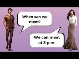 Basic English Conversation Practice - Improve Listening and Speaking Skills