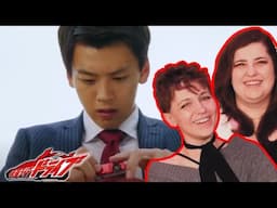 Sisters React to "Kamen Rider Drive" Episode 1 | All Ages of Geek