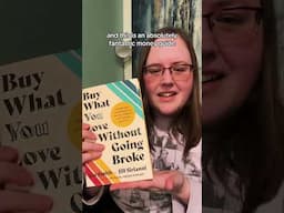 Book giveaway - buy what you love without going broke!