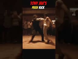 Tony Jaa's Push Kick 😍❤️ #tonyjaa #knockoutkick #pushkick #muaythai #shortsviral #shortsfeed