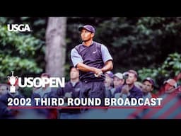 2002 U.S. Open (Round 3): Tiger Woods Leads During Moving Day at Bethpage Black | Full Broadcast