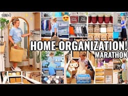 HOME ORGANIZATION IDEAS!!😍 CLEAN & ORGANIZE WITH ME | DECLUTTERING AND ORGANIZING MOTIVATION 2024