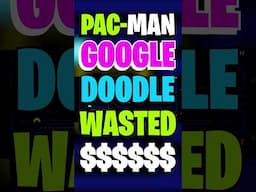 Why Did Pac-Man Google Doodle Cost Millions? #Shorts #Gaming #GamingHistory #GameDev