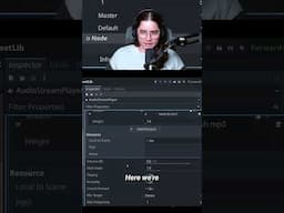 Godot Audio Hack #gamedev #godot