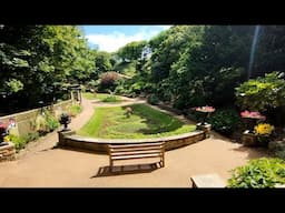 A Walk Through The Italian Garden. Scarborough Yorkshire.