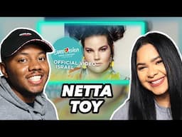 AMERICANS REACT To Netta - TOY | Israel |  Eurovision 2018