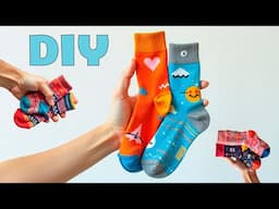 ¿Qué puedo hacer con un par de calcetines? MANUALIDADES DIY