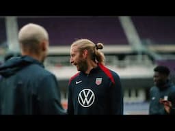 USMNT DEFENDER TIM REAM Training