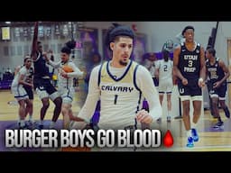 #1 AJ Dybansta GETS TESTED By Shon Abaev?? +VLOG Burger Boys GO FED! Utah Prep Vs Calvary Christian