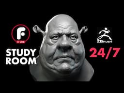 ZBrush Study Room - FlippedNormals - 24/7