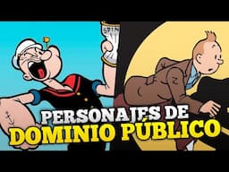 ¿Qué personajes entrarán a DOMINIO PÚBLICO este año?