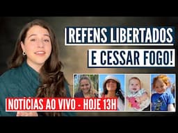 A GUERRA ACABOU? Israel com Aline ao vivo hoje as 13h