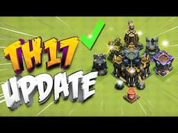 TH17 Unlocked: New Weapons + Troops & Hero Levels and More! | Clash of clans