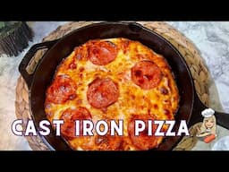 CAST IRON PIZZA