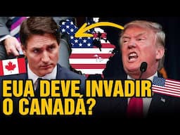 EUA anexando CANADÁ | O que os canadenses acham disso? 😮 🇨🇦 Canadá Diário News